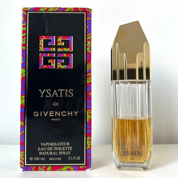 YSATIS de GIVENCHY Vintage EDT Spray 3.3 oz / 100 ml Rare Collectible 45%  Full - Picture 7 of 7